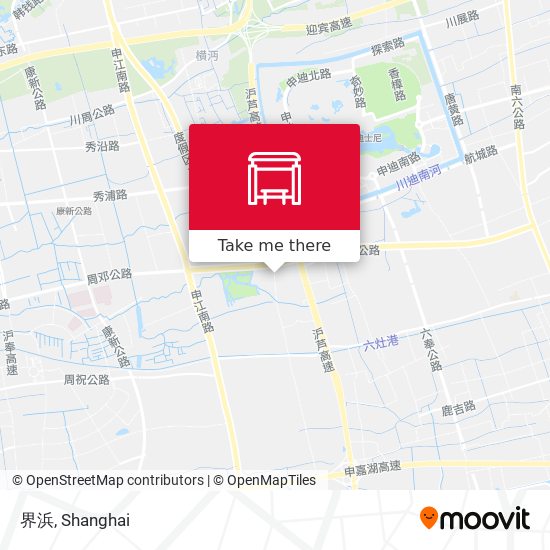 界浜 map