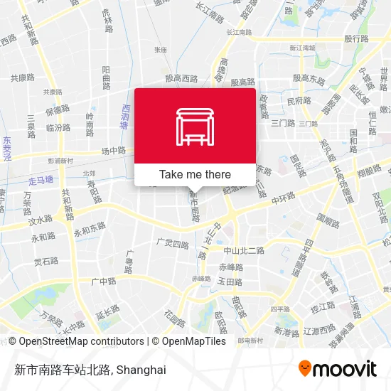 新市南路车站北路 map