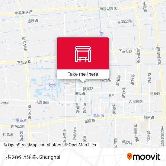 拱为路听乐路 map