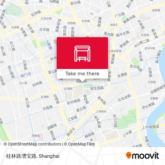 桂林路漕宝路 map