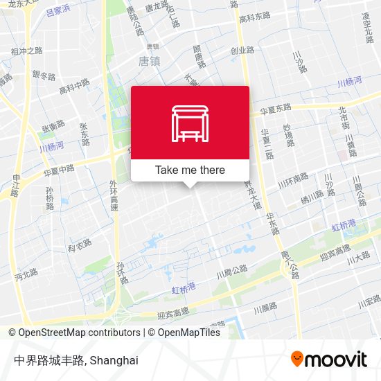 中界路城丰路 map