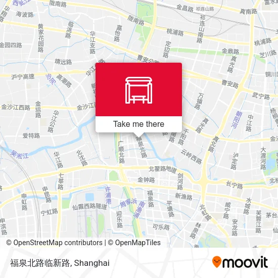 福泉北路临新路 map