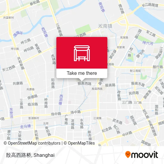 殷高西路桥 map