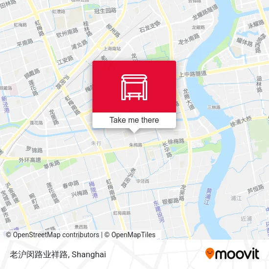 老沪闵路业祥路 map