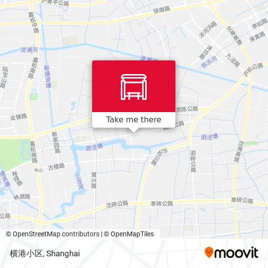 横港小区 map