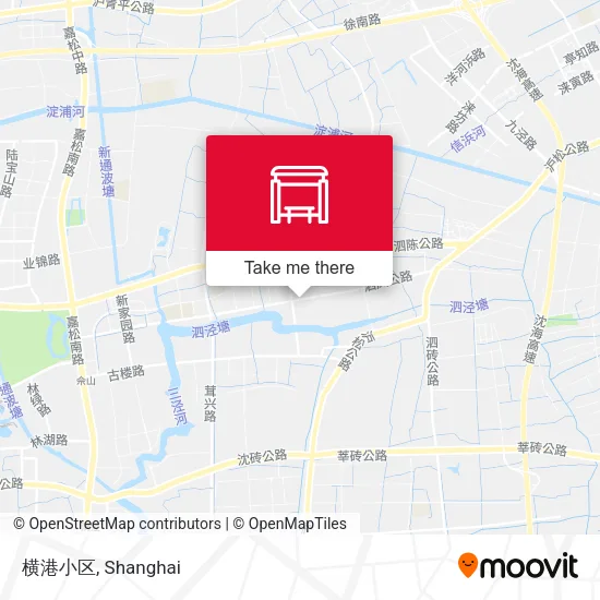 横港小区 map
