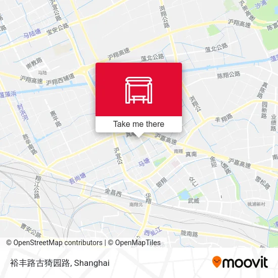 裕丰路古猗园路 map
