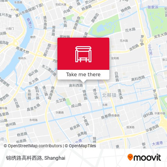 锦绣路高科西路 map