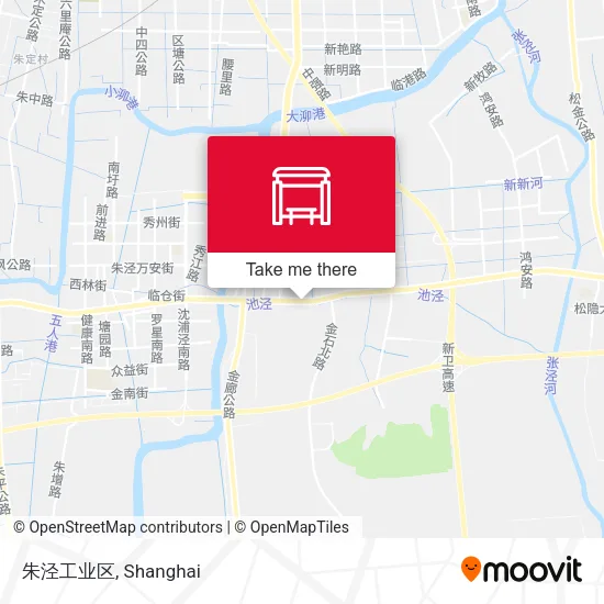 朱泾工业区 map