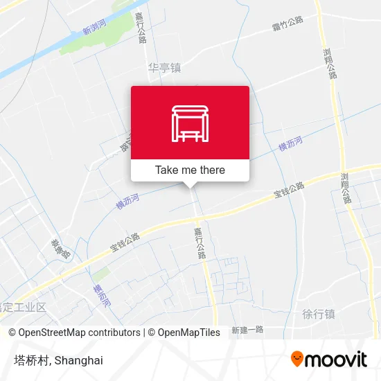 塔桥村 map