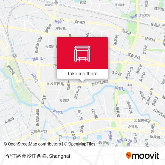 华江路金沙江西路 map