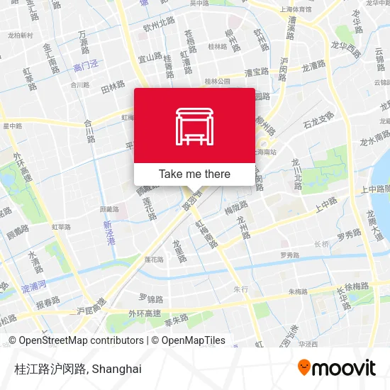 桂江路沪闵路 map