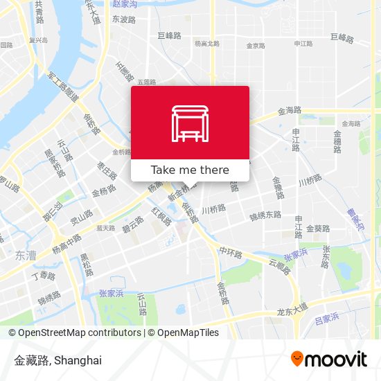 金藏路 map