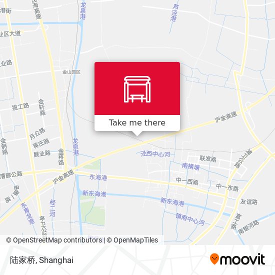 陆家桥 map