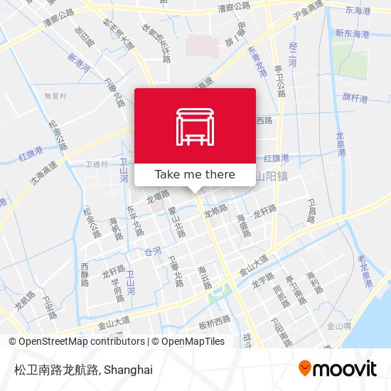 松卫南路龙航路 map