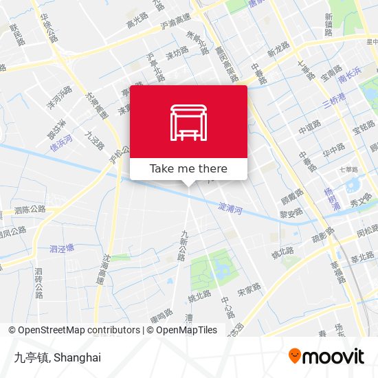 九亭镇 map