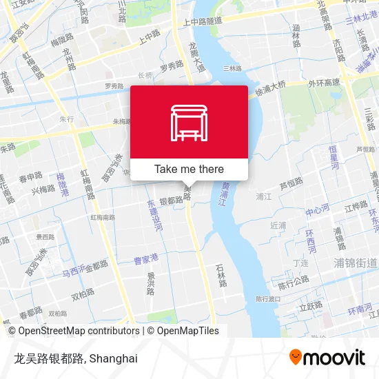 龙吴路银都路 map