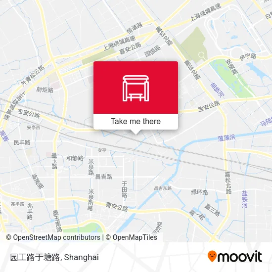 园工路于塘路 map