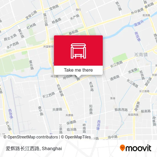 爱辉路长江西路 map