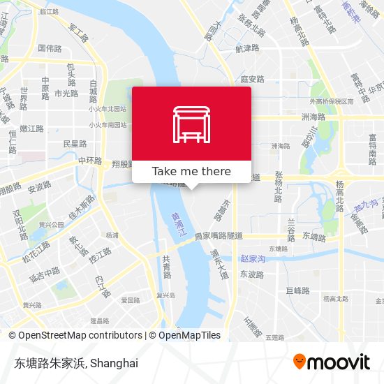 东塘路朱家浜 map