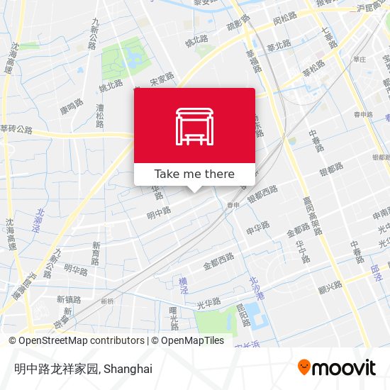 明中路龙祥家园 map