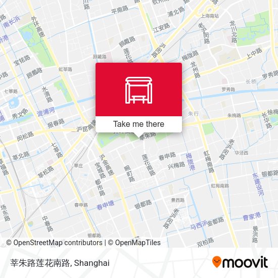莘朱路莲花南路 map