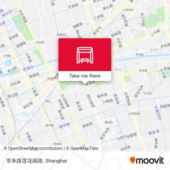 莘朱路莲花南路 map