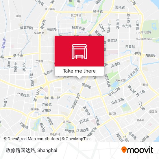 政修路国达路 map