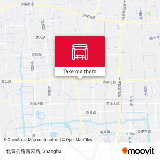 北青公路新园路 map