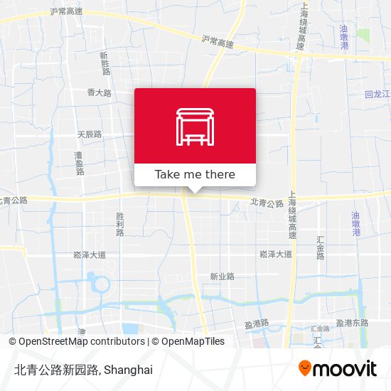 北青公路新园路 map