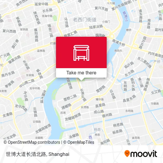 世博大道长清北路 map