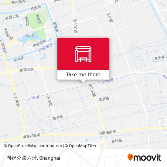 周祝公路六灶 map