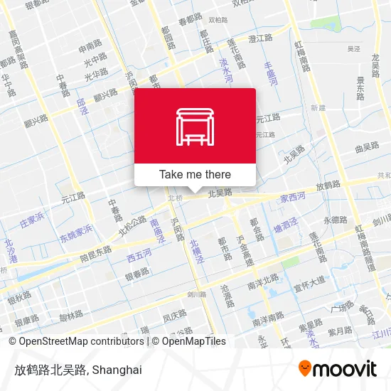 放鹤路北吴路 map