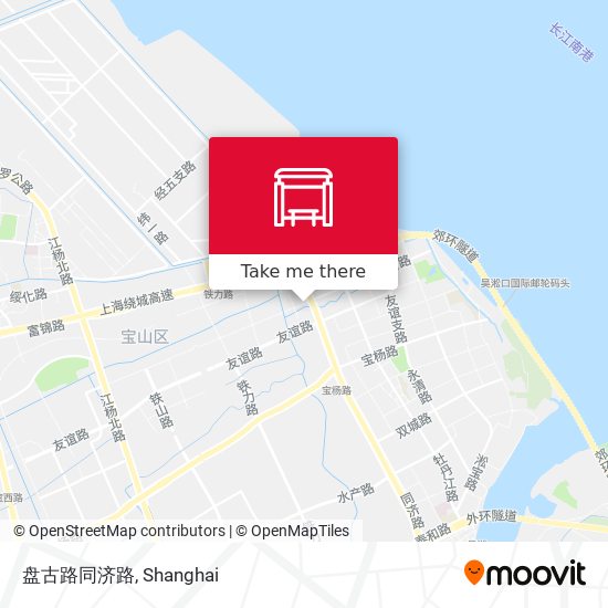 盘古路同济路 map