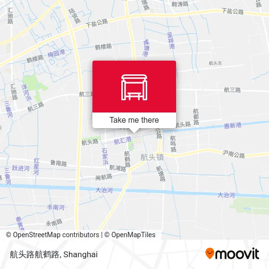 航头路航鹤路 map