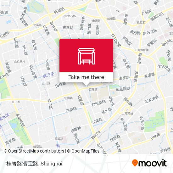 桂箐路漕宝路 map