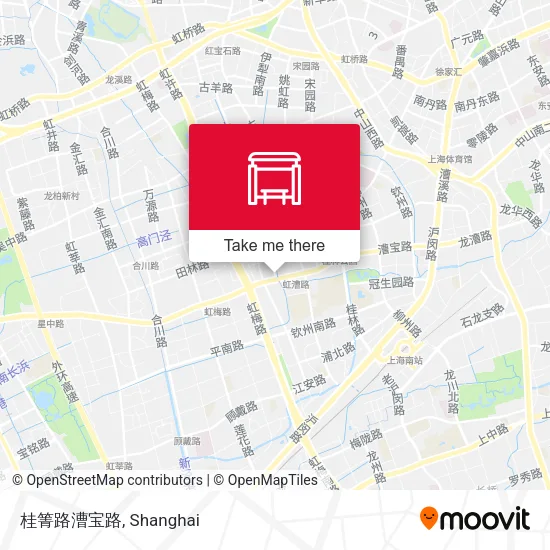 桂箐路漕宝路 map