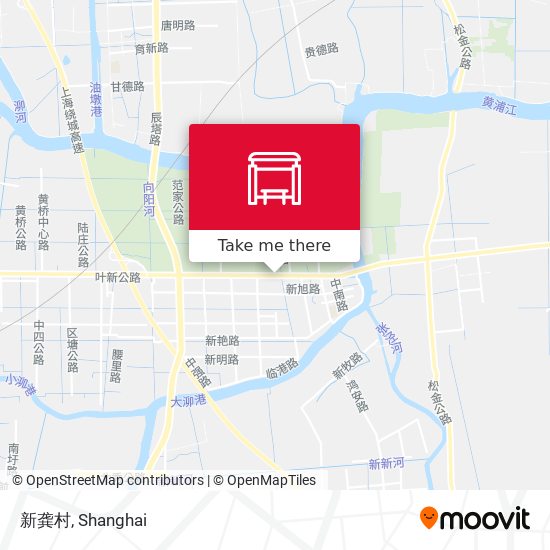 新龚村 map