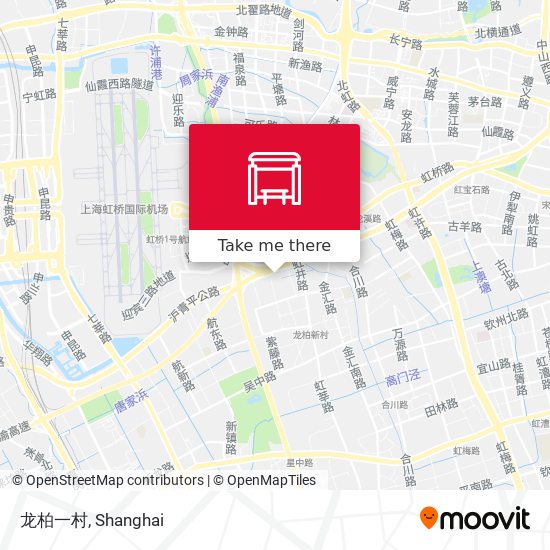 龙柏一村 map