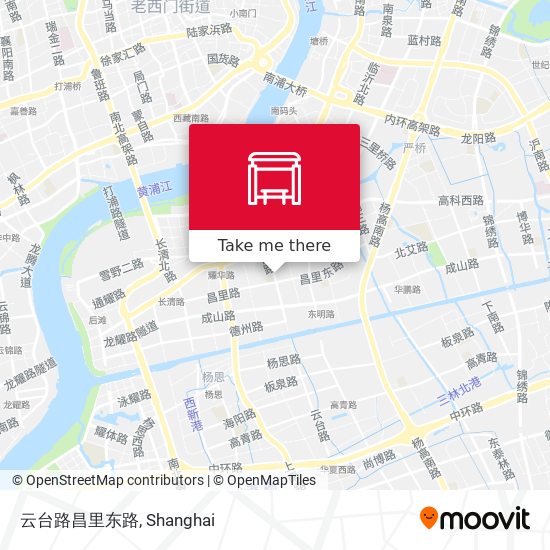 云台路昌里东路 map