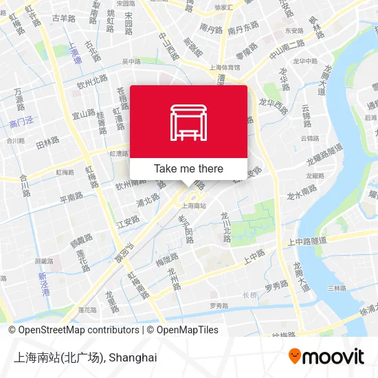 上海南站(北广场) map