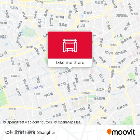 钦州北路虹漕路 map