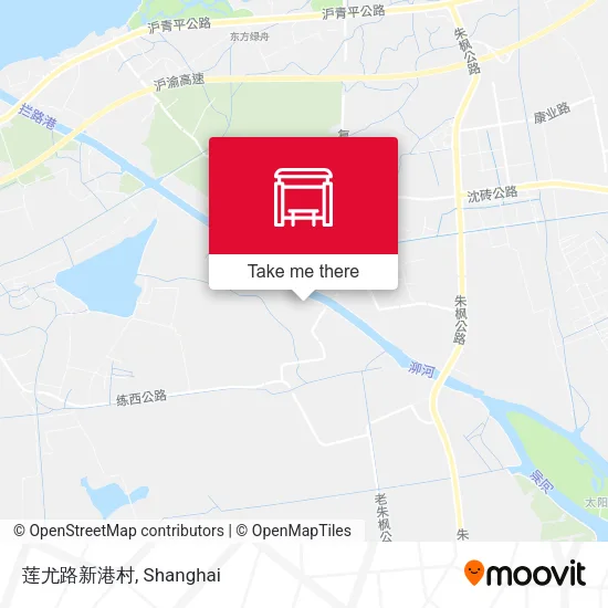 莲尤路新港村 map