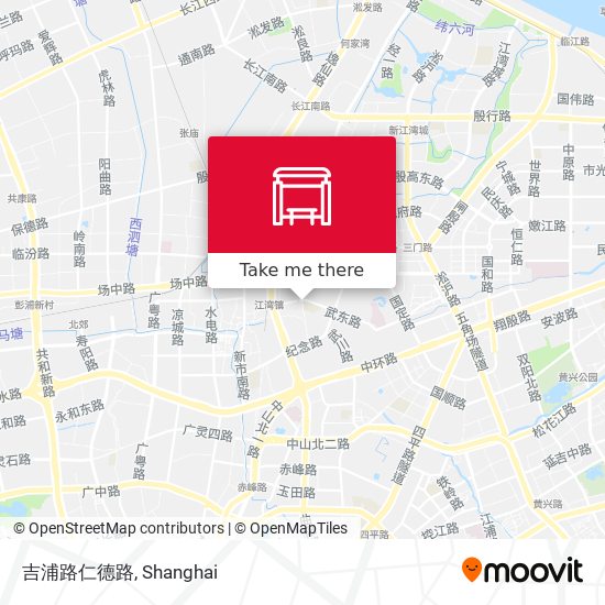 吉浦路仁德路 map