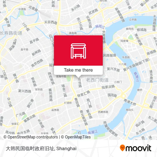 大韩民国临时政府旧址 map