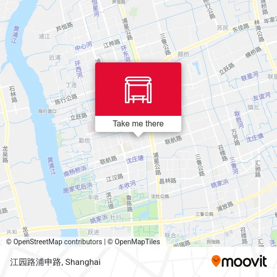 江园路浦申路 map