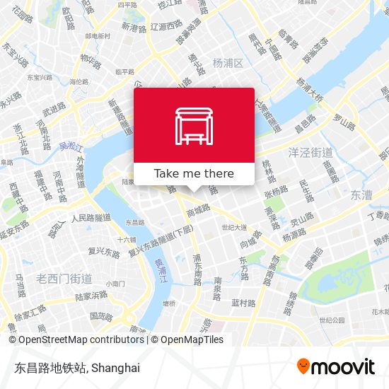 东昌路地铁站 map