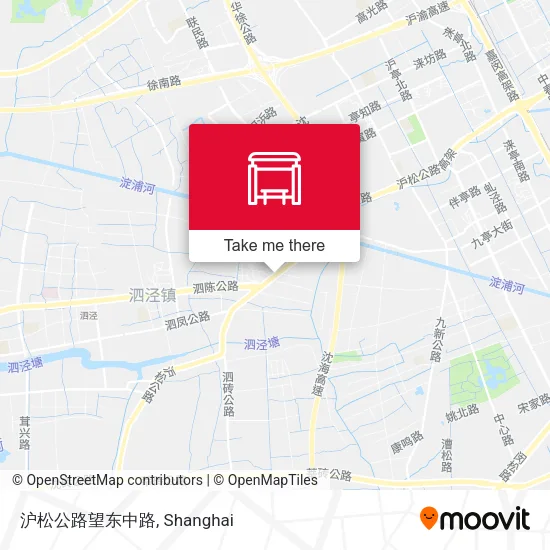 沪松公路望东中路 map