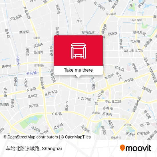 车站北路凉城路 map