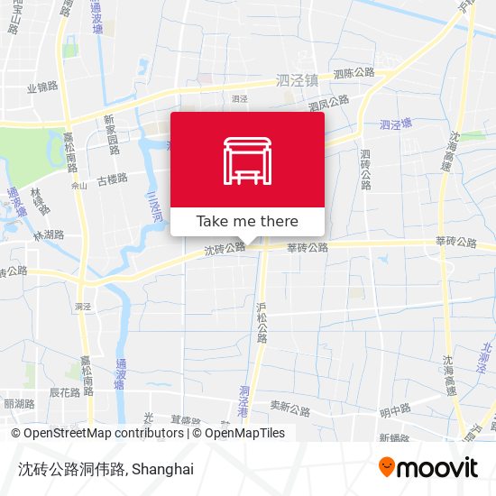 沈砖公路洞伟路 map